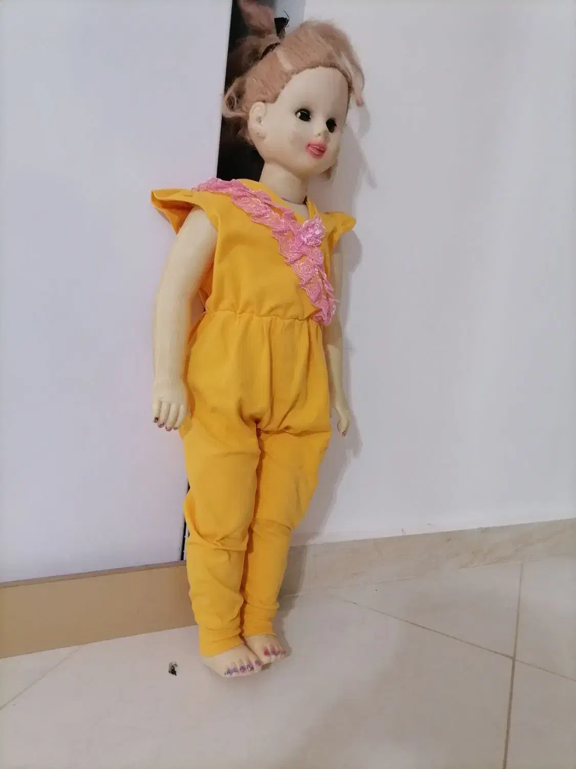 عروسک و مانکن دختر بچه بزرگ یک متری درحدنو|اسباببازی بچه|نیشابور, شهرک اندیشه|دیوار