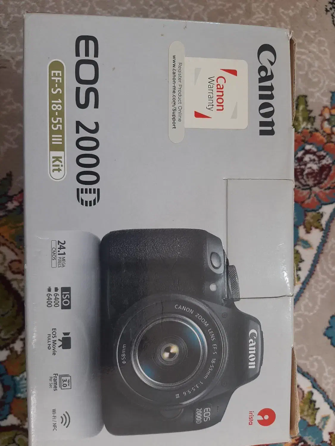 دوربین canon 2000D|دوربین عکاسی و فیلم‌برداری|لامرد, |دیوار