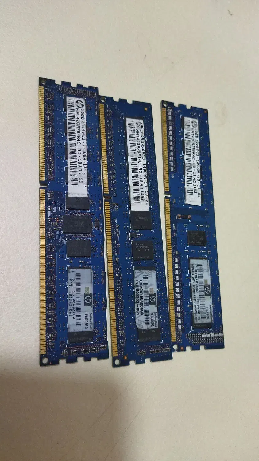 رم ۱۶ گیگ ddr3 سروری|قطعات و لوازم جانبی رایانه|تهران, پردیسان|دیوار