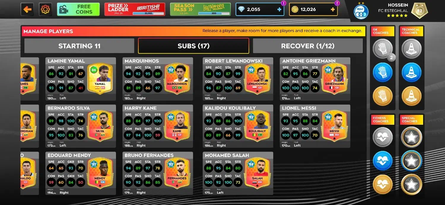 اکانت دریم لیگ|کنسول، بازی ویدئویی و آنلاین|بروجرد, |دیوار