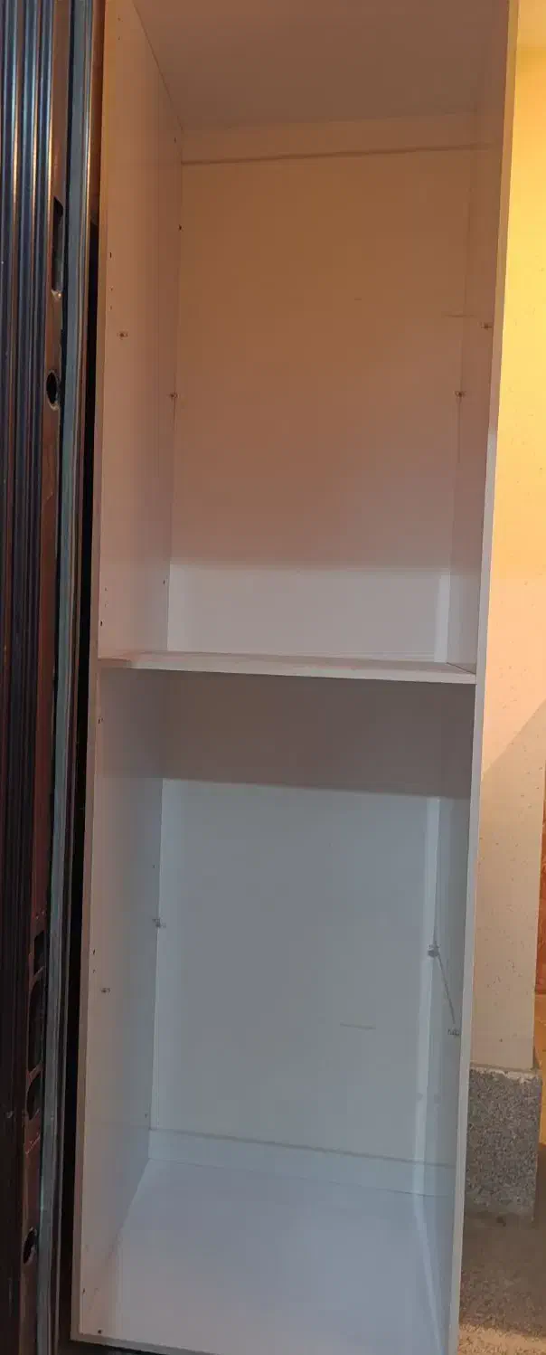 کابینت ام دی اف ایستاده|کتابخانه، شلف، قفسه‌های دیواری|فولادشهر, مسکن مهر فولادشهر|دیوار