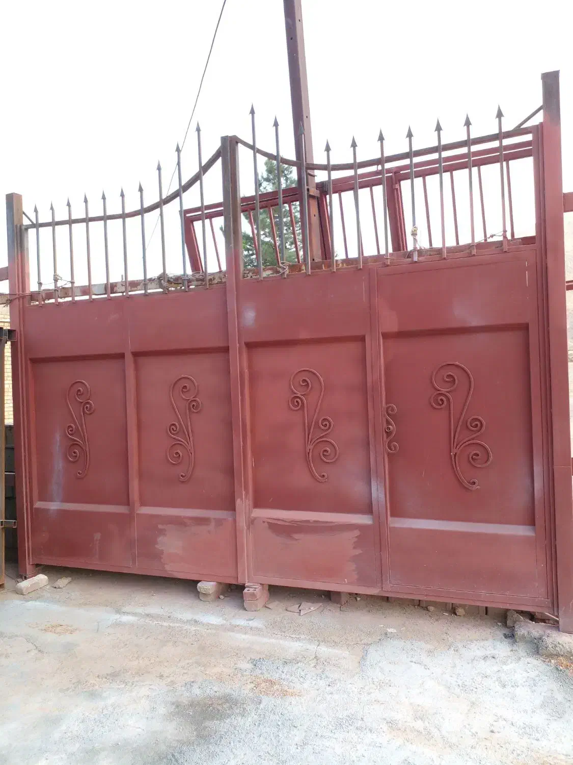 درب حیاط|مصالح و تجهیزات ساختمان|خانمیرزا, |دیوار