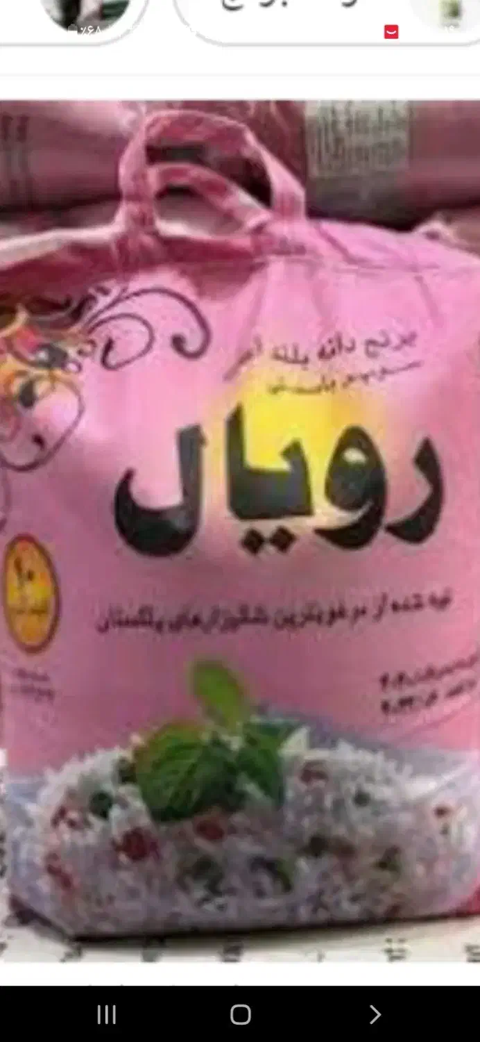 برنج دانه متوسط|خوردنی و آشامیدنی|رشت, فلسطین|دیوار