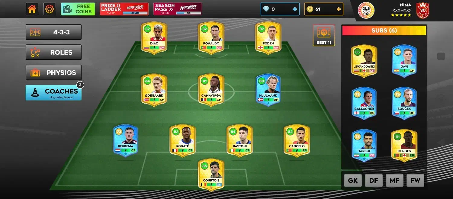 اکانت دریم لیگ|کنسول، بازی ویدئویی و آنلاین|کرج, آتشگاه|دیوار