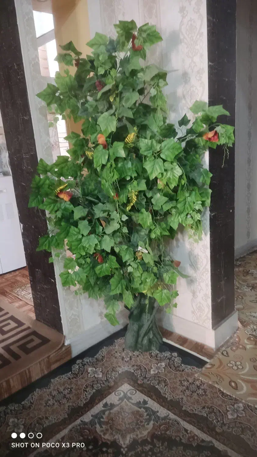 درخت مصنوعی|گل مصنوعی|شوشتر, |دیوار