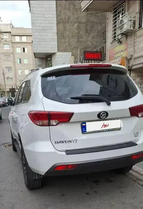 دایون y7  هفت نفره|خودرو سواری و وانت|تهران, شهرک شریعتی|دیوار