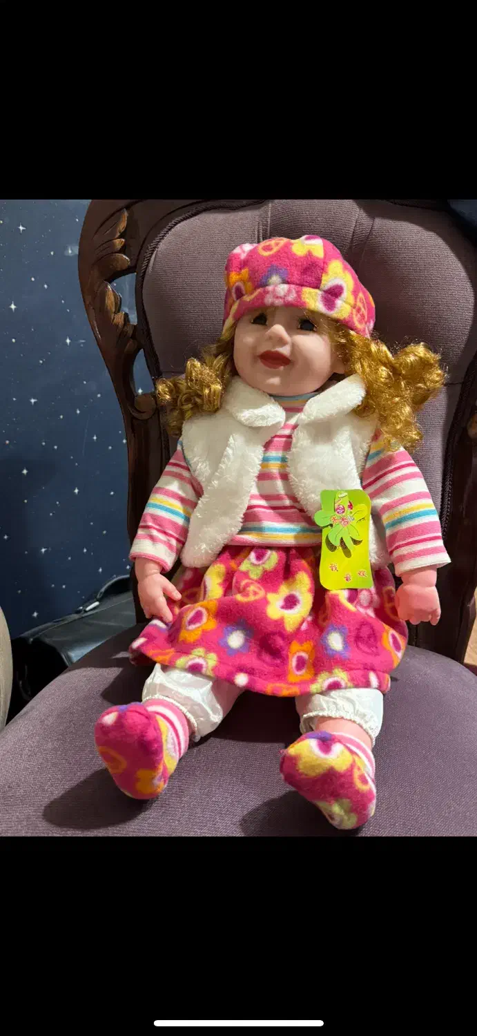 عروسک دختر خارجی تگ دار کاملا نو|اسباب‌بازی بچه|مشهد, دانشجو|دیوار