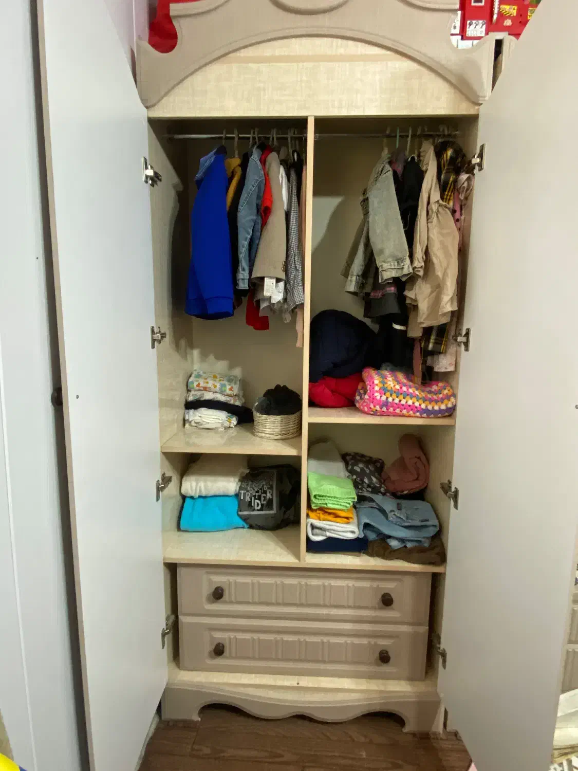 کمد کودک و نوجوان|جاکفشی، کمد، دراور|آبیک, |دیوار