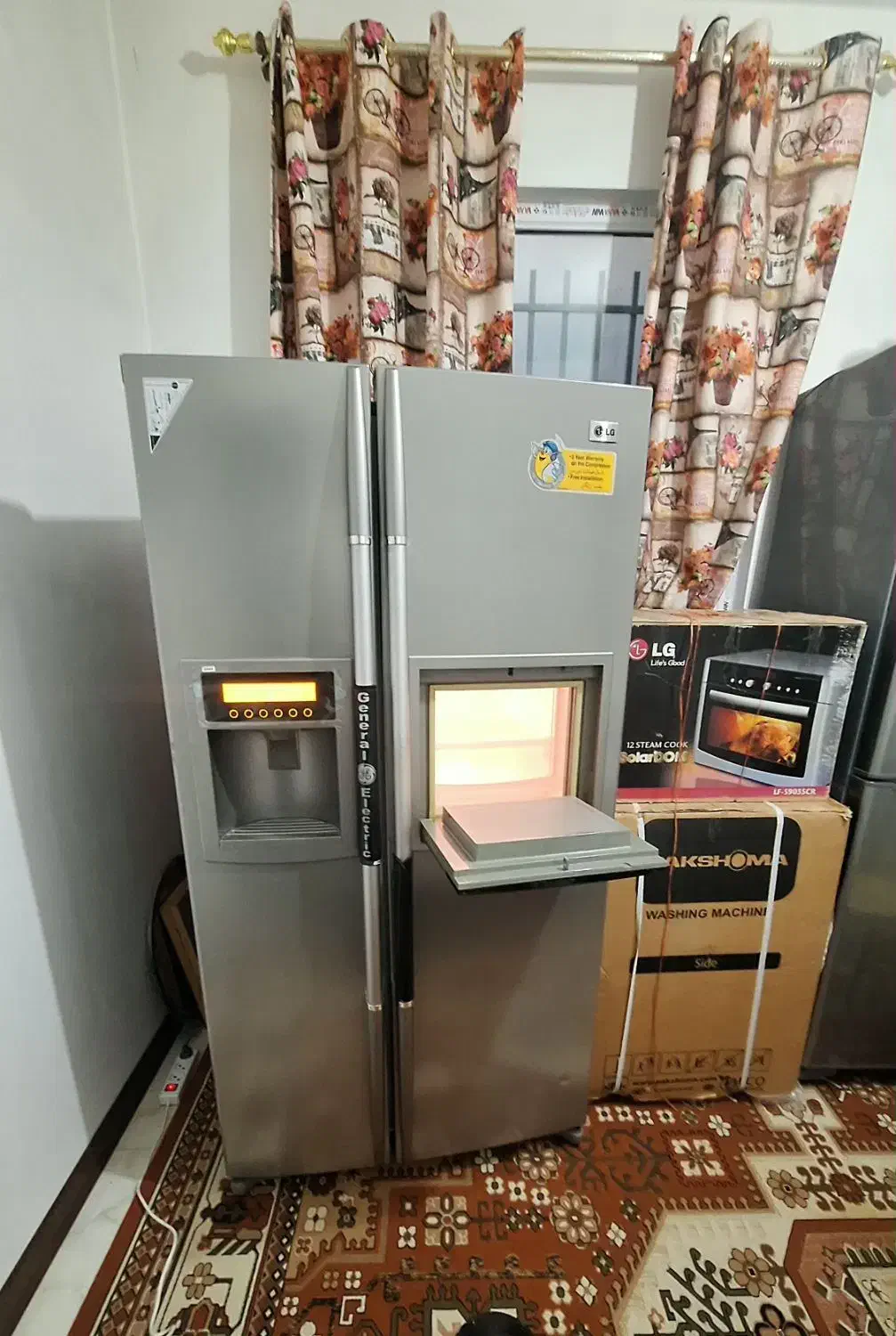 ساید الجی ۲۹ فوت|یخچال و فریزر|سربند, |دیوار