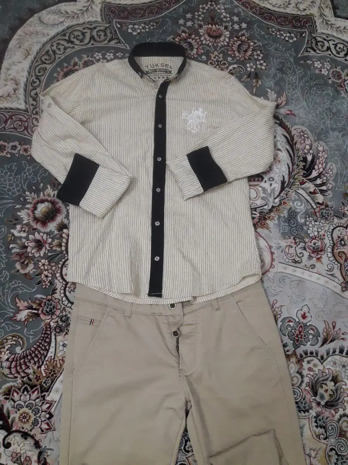 پیراهن و شلوار کتان نو|لباس|شهریار, شهریار|دیوار