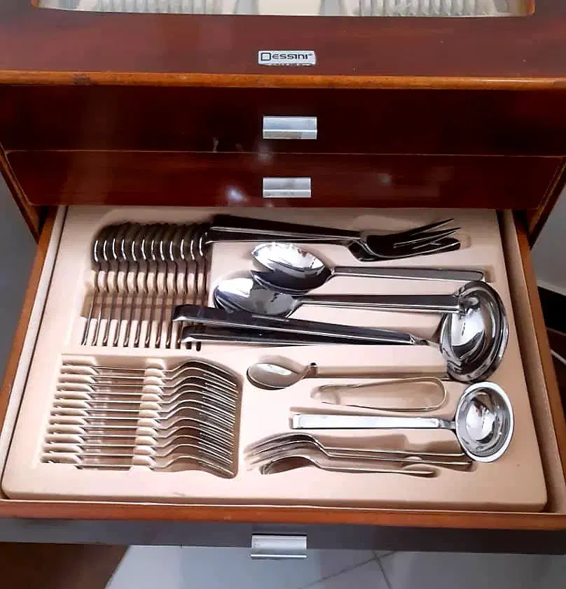 سرویس قاشق چنگال|ظروف سرو و پذیرایی|هشتگرد, فاز ۳ مهستان|دیوار