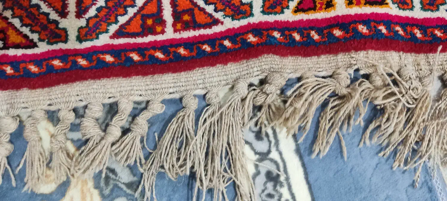قالی ترکی نو  بدون پا خورده گی|فرش|شیراز, قلات|دیوار