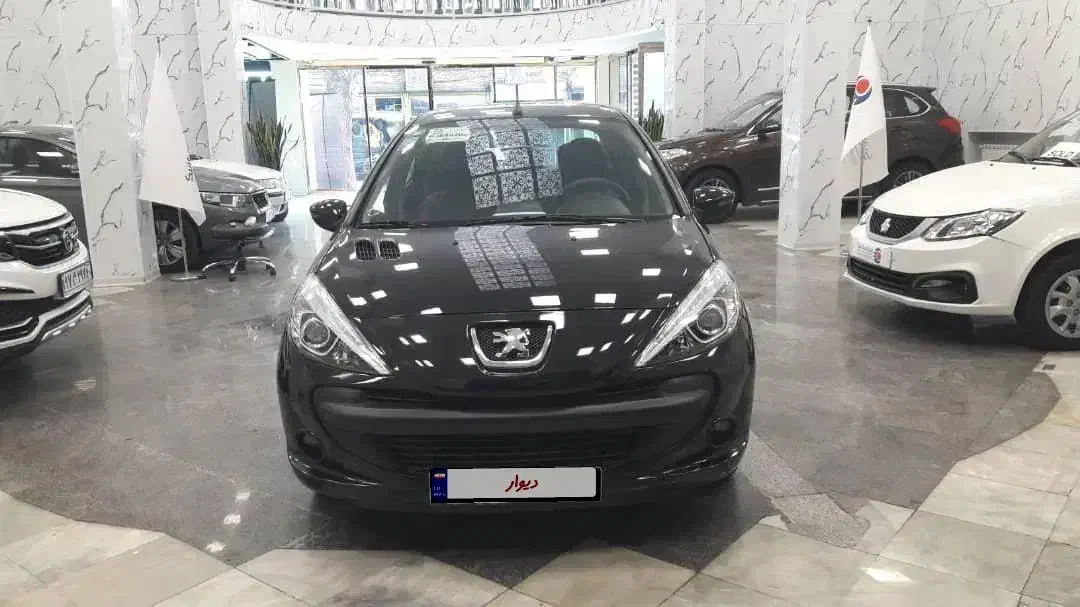 207 1404 مشکی بیرنگ صفر|خودرو سواری و وانت|بجنورد, |دیوار