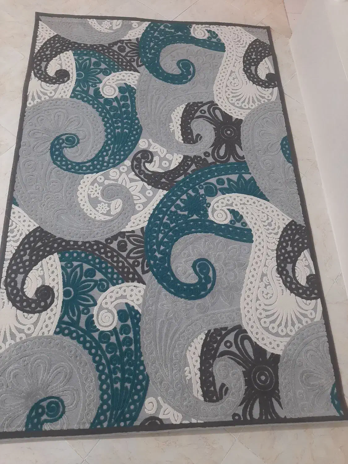 گلیم 4 متری شنل|گلیم، جاجیم، گبه|الیگودرز, |دیوار