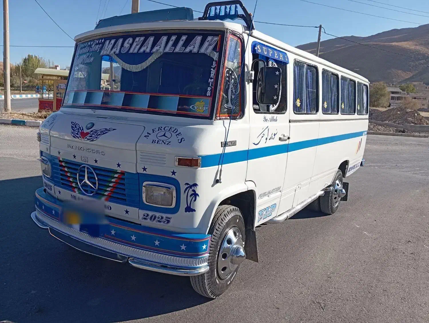 مینی بوس بنز 62هوشمندار|خودرو سنگین|فولادشهر, C4|دیوار