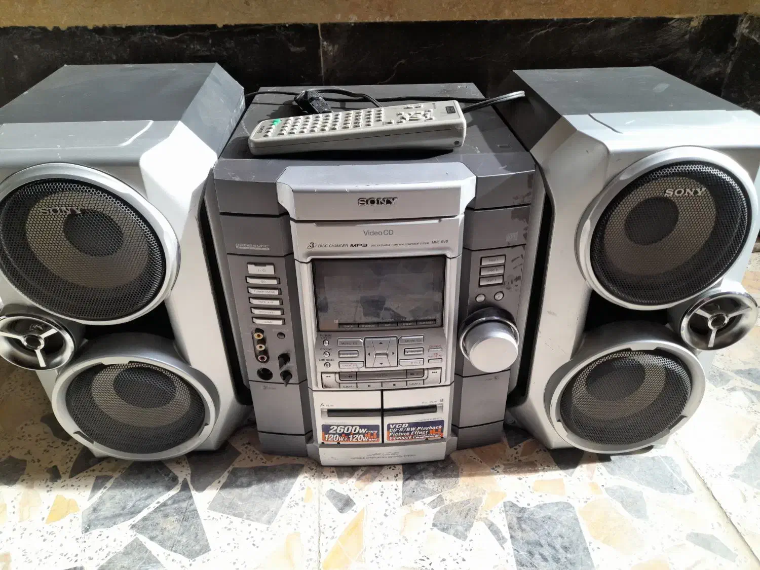 ضبط سونی 2عدد|سیستم صوتی خانگی|گلستان (تهران), |دیوار