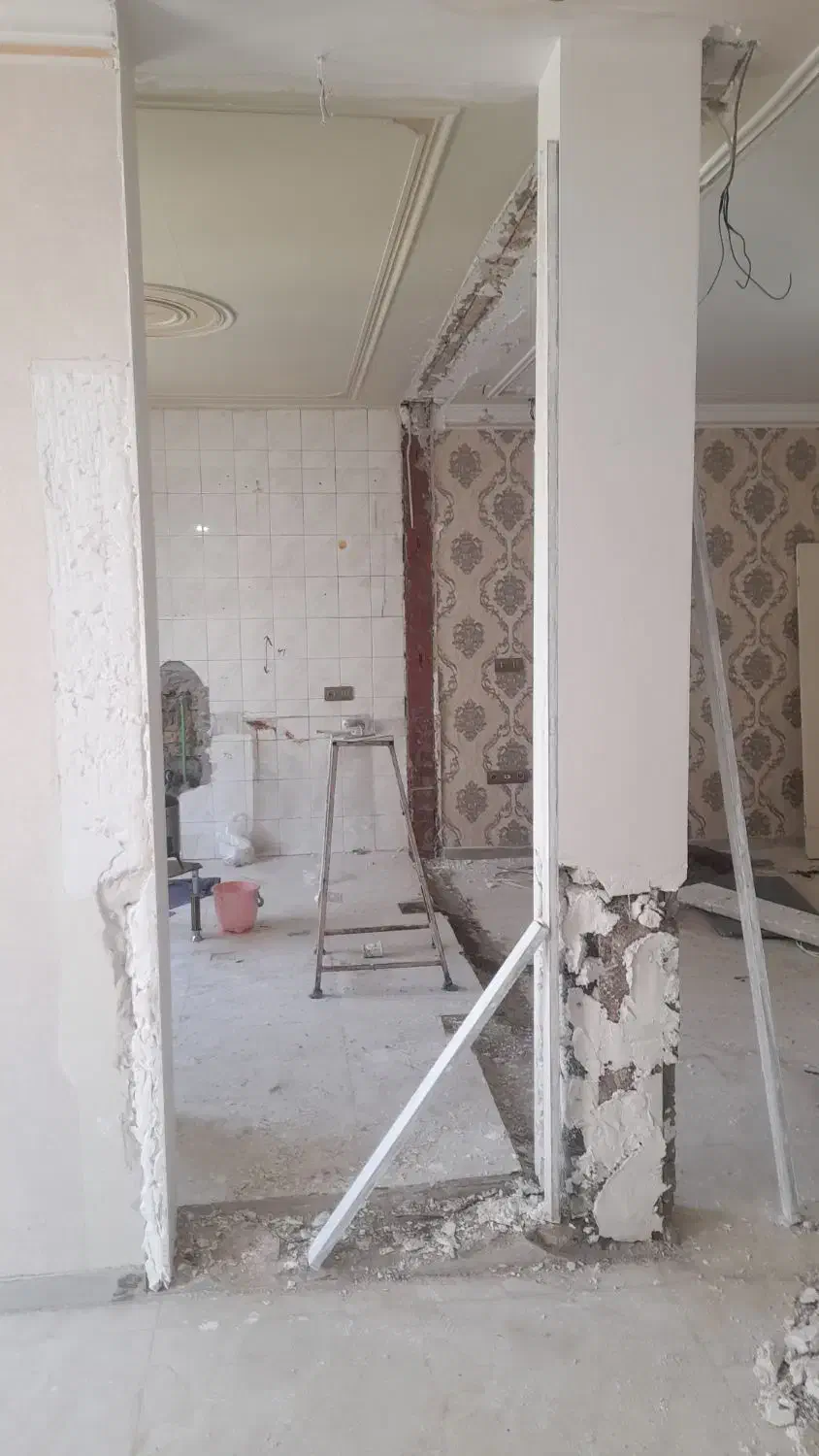 انجام کار گچ کاری،و خورده کاری|خدمات پیشه و مهارت|قزوین, |دیوار