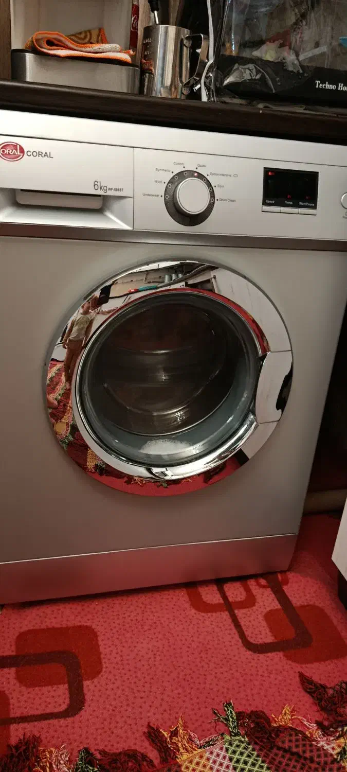 ماشین لباس شویی 6کیلویی|ماشین لباسشویی و خشک‌کن لباس|آبیک, |دیوار