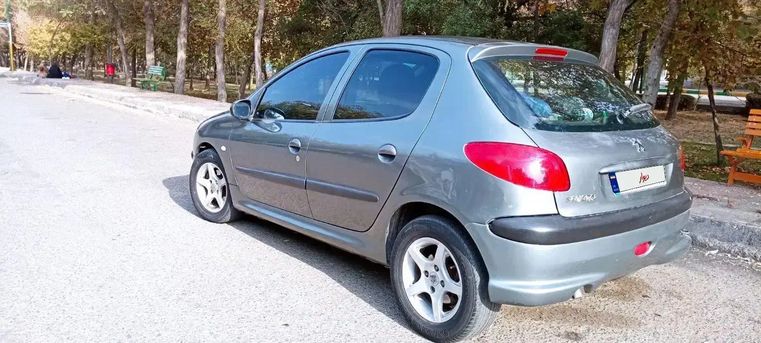 پژو ۲۰۶ تیپ۶ تیوفایو اتومات|خودرو سواری و وانت|خوی, |دیوار