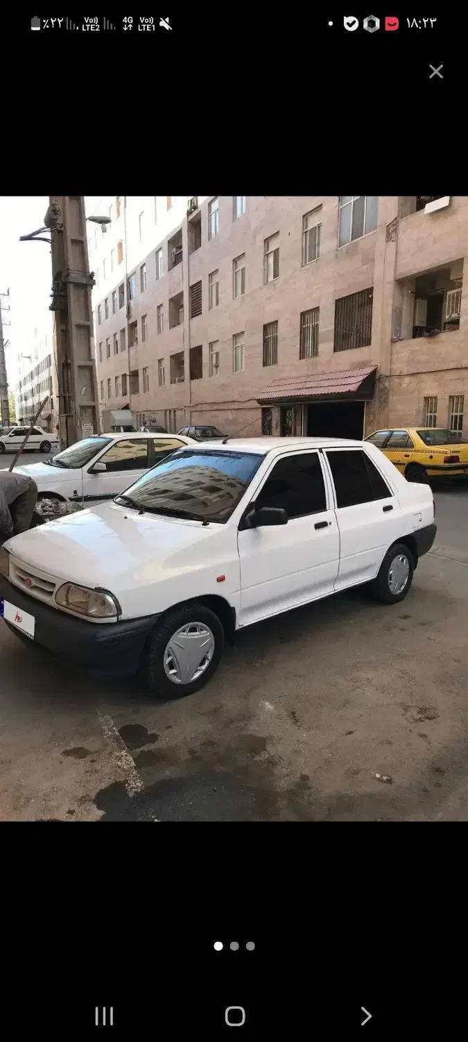 پراید سفید مدل ۹۸ رخ در حد|خودرو سواری و وانت|دشتابی, |دیوار