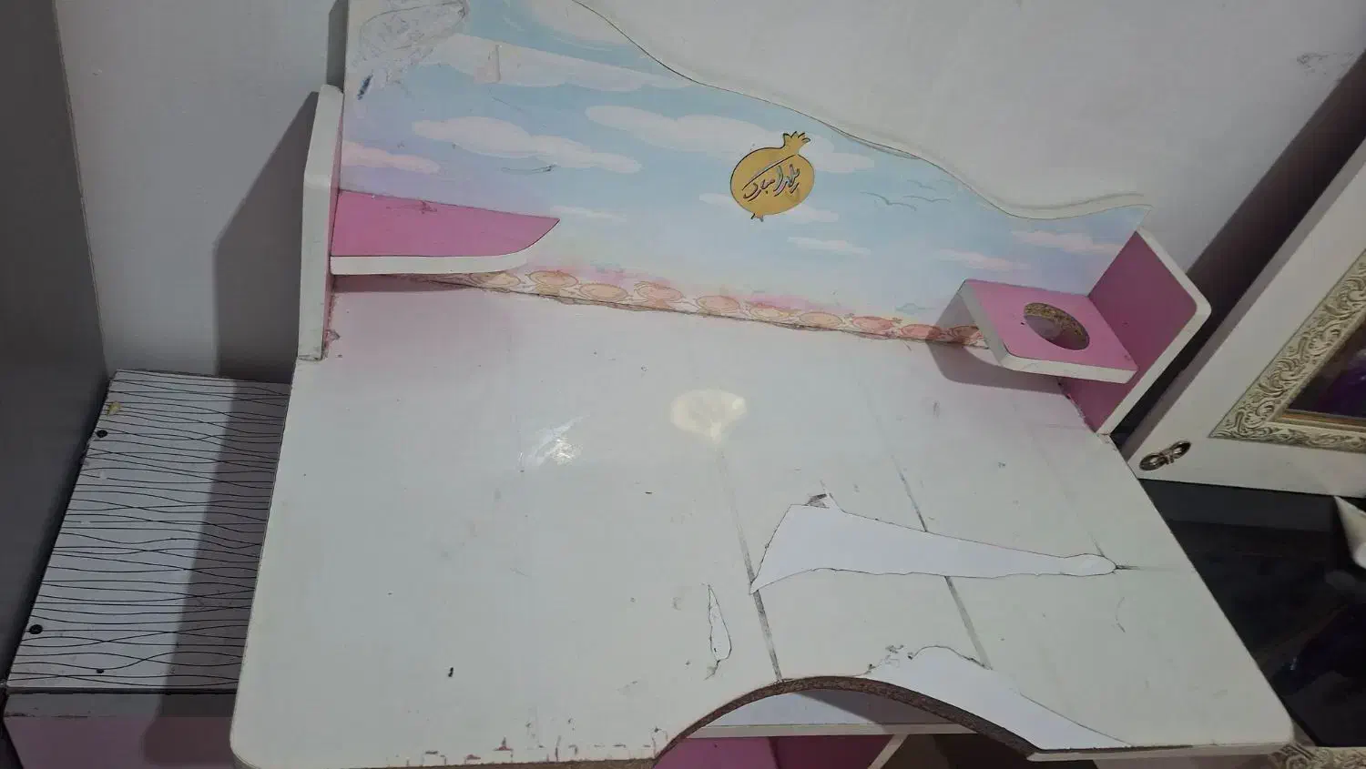 میزتحریرسالم ۲۷۰ هزار|میز تحریر و کامپیوتر|مشهد, کوی المهدی|دیوار