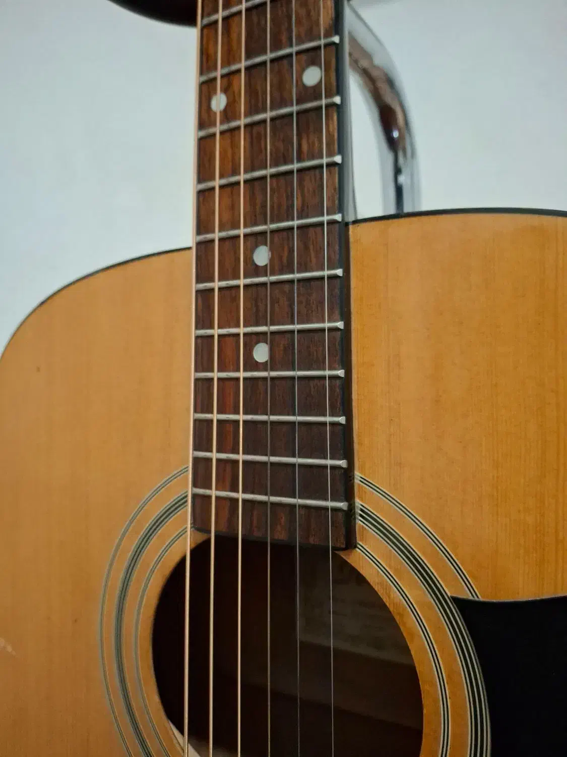 گیتار اکوستیک ایبانز|گیتار، بیس، امپلیفایر|فولادشهر, فولادشهر|دیوار