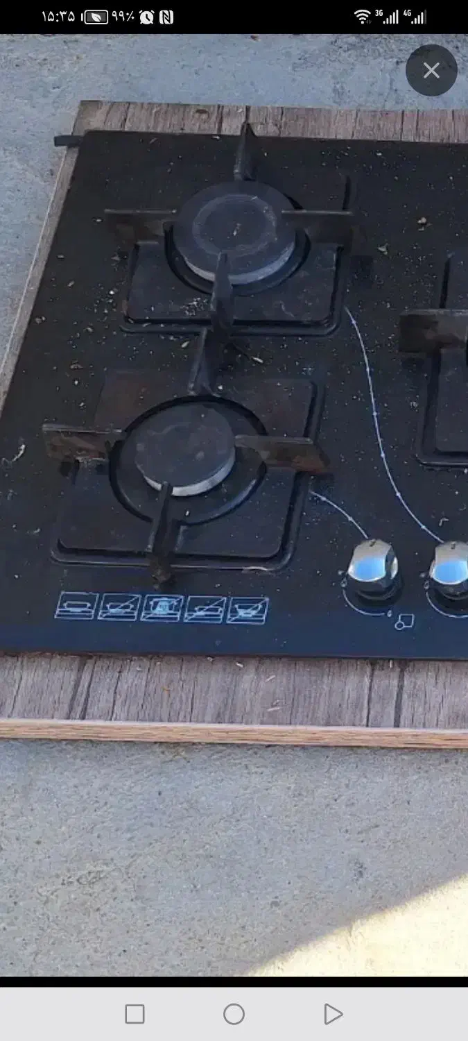 اجاق گاز رومیزی ترموکوپل دار|اجاق گاز و لوازم برقی پختوپز|بجنورد, |دیوار