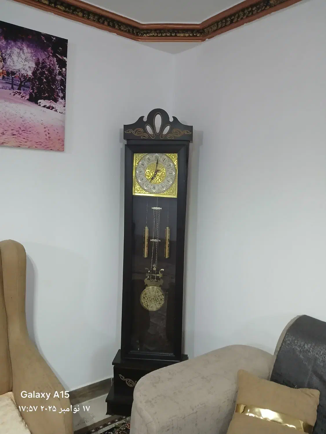 میز تلفن وساعت ایستاده|میز تلفن|سنندج, |دیوار