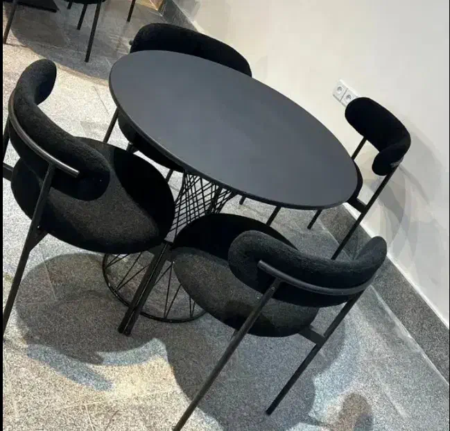 میزوصندلی ناهارخوری شاسی فلز4170Anika|میز و صندلی غذاخوری|شیراز, ارم|دیوار