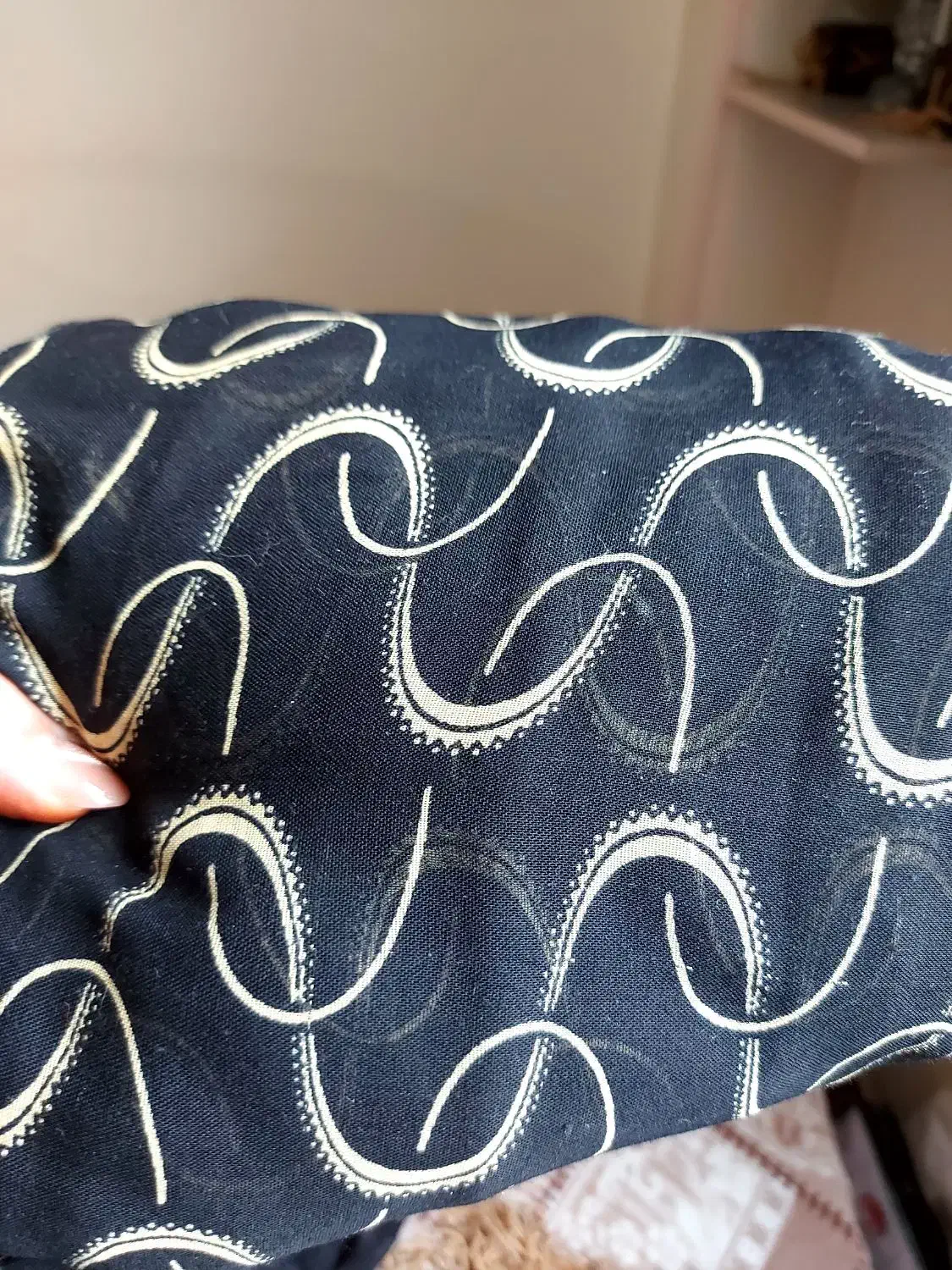 چادر دوخته شده نخی و پارچه چادری نقره کوب وشال|لباس|زنجان, |دیوار