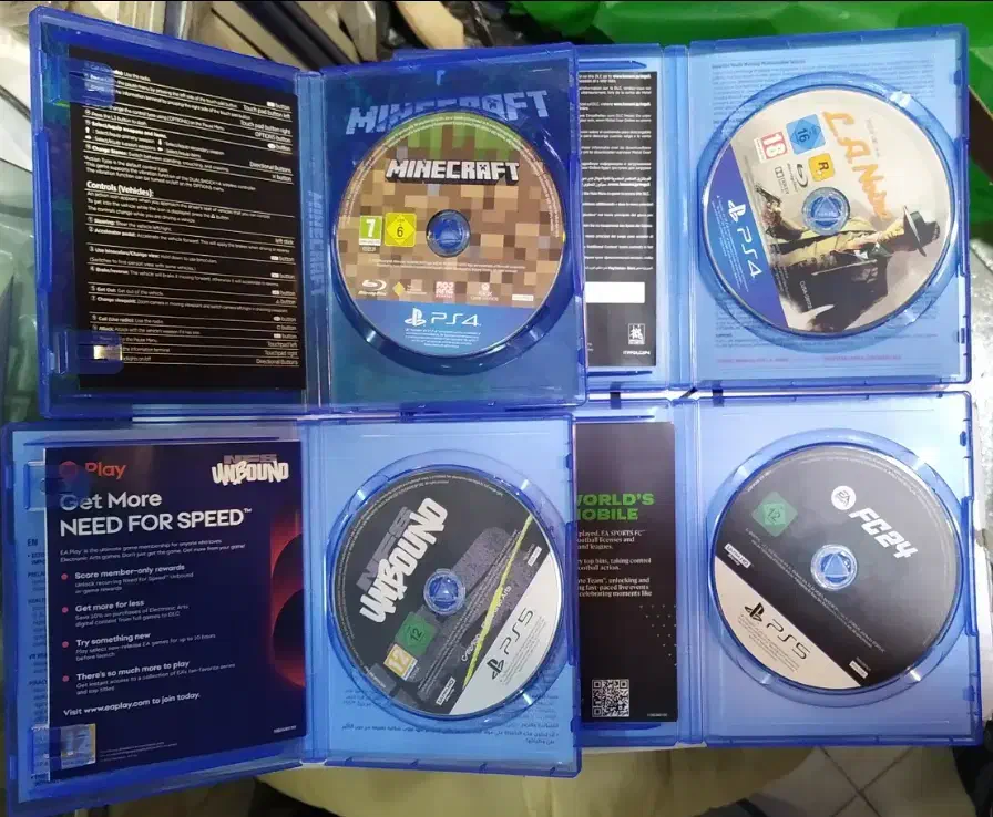 دیسک بازی پلی استیشن|کنسول، بازی ویدئویی و آنلاین|پرند, فاز ۲|دیوار