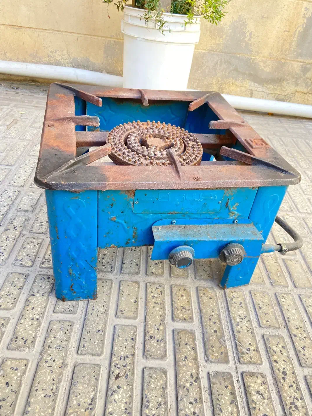 گاز آشپزی بزرگ ۲۵ کیلویی قدیمی|اجاق گاز و لوازم برقی پختوپز|اسلامآباد غرب, |دیوار