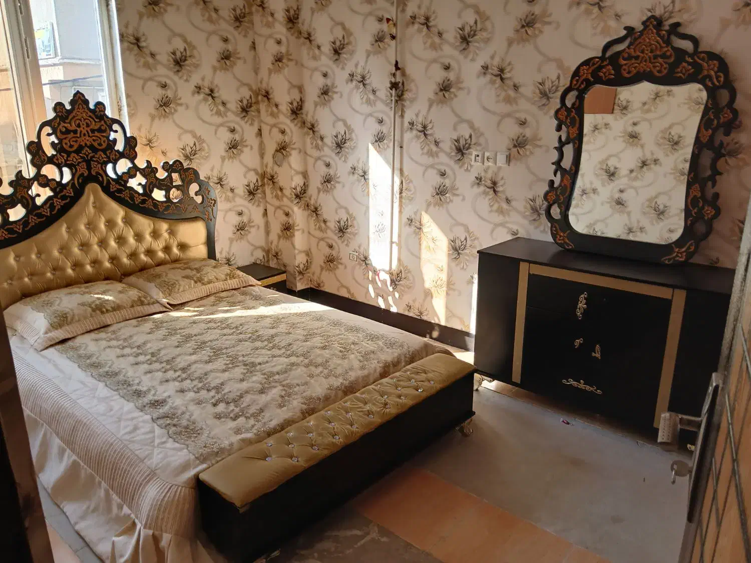 تخت وکمد|تخت و سرویس خواب|کامیاران, |دیوار