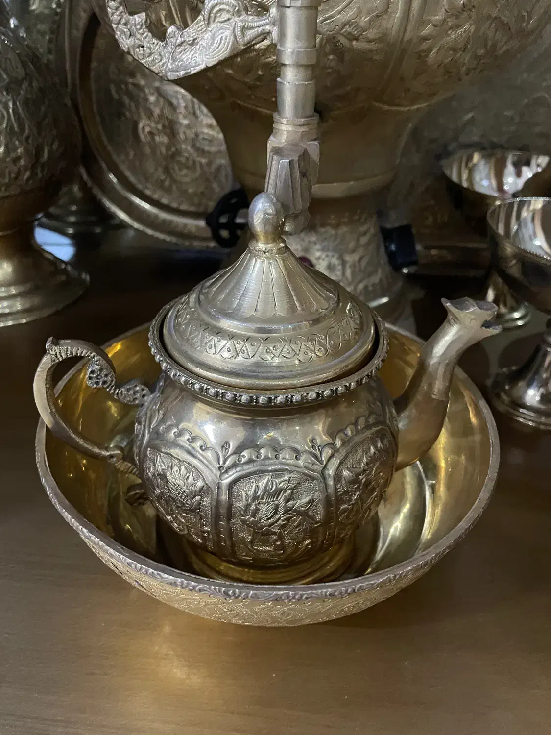 سماور برقی آب طلا|سماور، چایساز، قهوهساز|تبریز, |دیوار