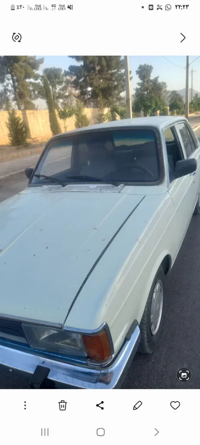 پیکان و ۴ عدد رینگزانتیا|خودرو سواری و وانت|شیراز, شهرک برق|دیوار