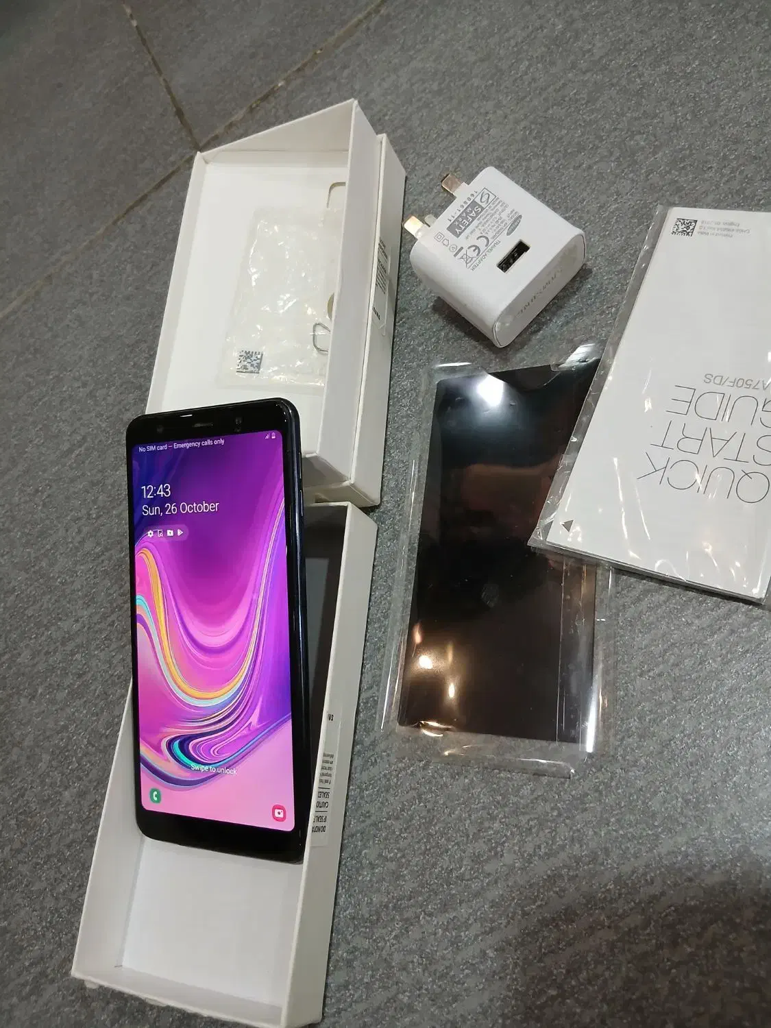 سامسونگ‌ گلکسی a7 همه وسیله ها اصلی در حد نو|موبایل|ساری, |دیوار