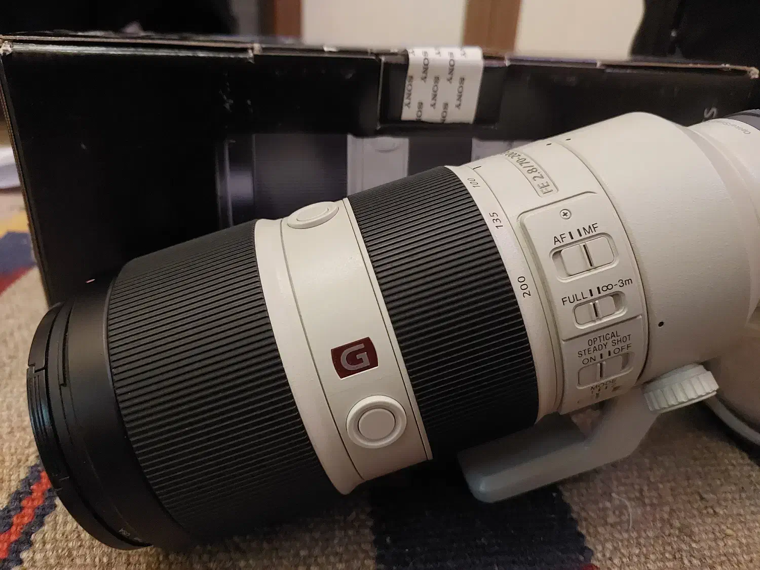 لنزسونی 70 200 در حد آکبند|دوربین عکاسی و فیلم‌برداری|تبریز, |دیوار