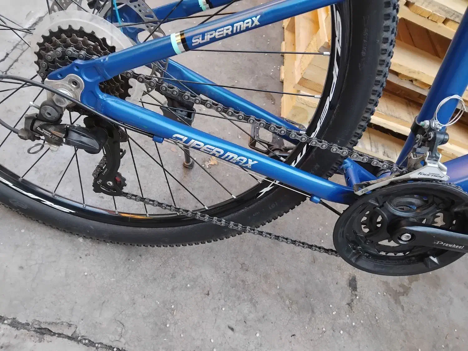 دوچرخه ۲۷.۵ سوپرمکس حرفه ای آلمینیومی|دوچرخه، اسکیت، اسکوتر|فشاپویه, |دیوار