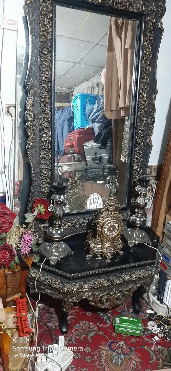 آیینه و شمعدان|بوفه، ویترین، کنسول|تهران, طیب|دیوار