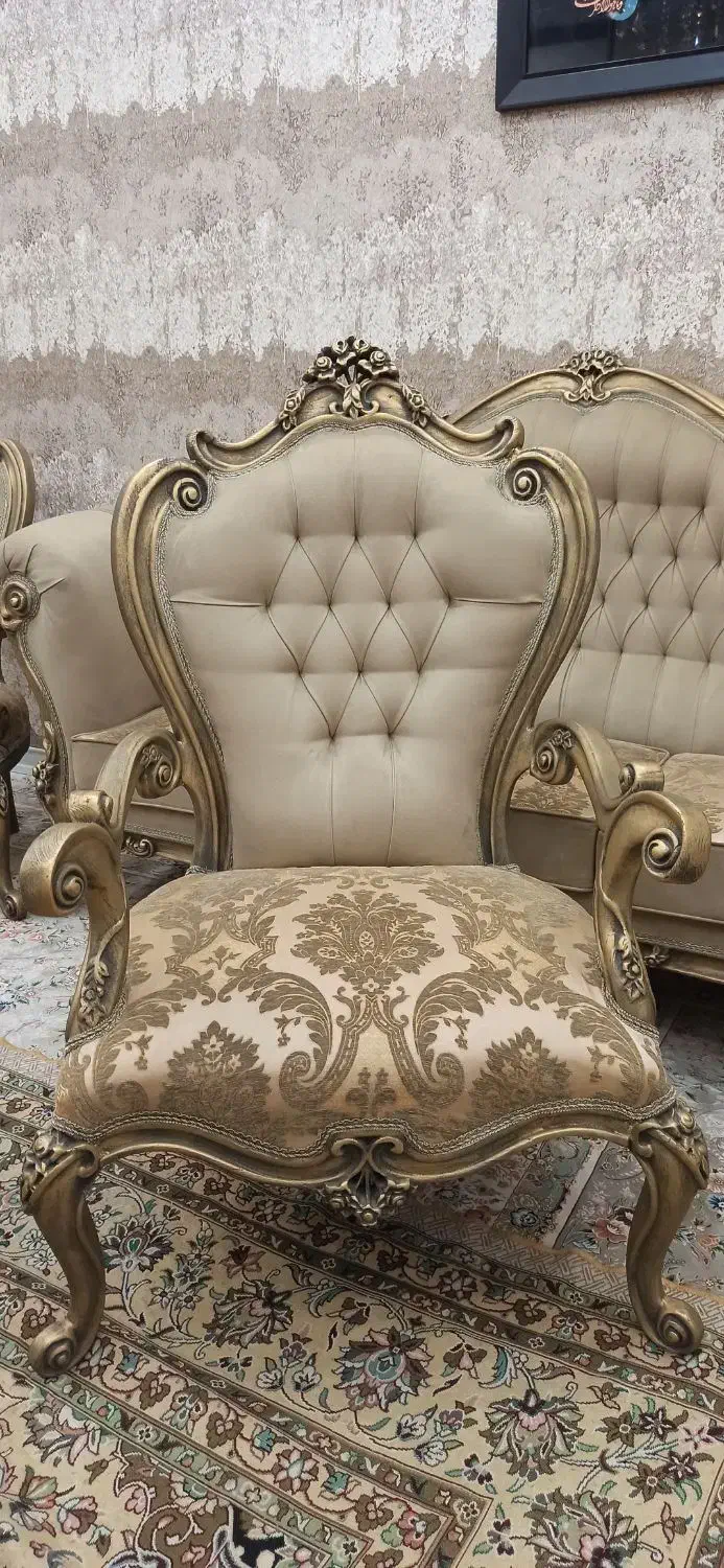 مبل کلاسیک تمام چوب راش سندبلاست نو نو نو|مبلمان خانگی و میز عسلی|تهران, چیتگر جنوبی|دیوار