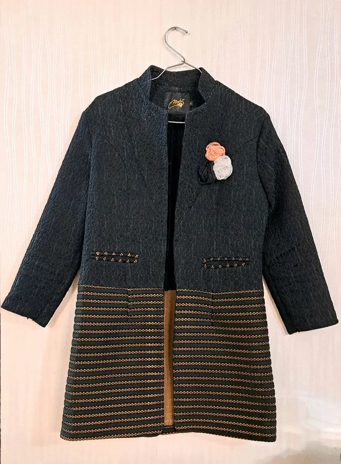 مانتو کتی ژاکارد سایز 40، 42|لباس|مرند, |دیوار