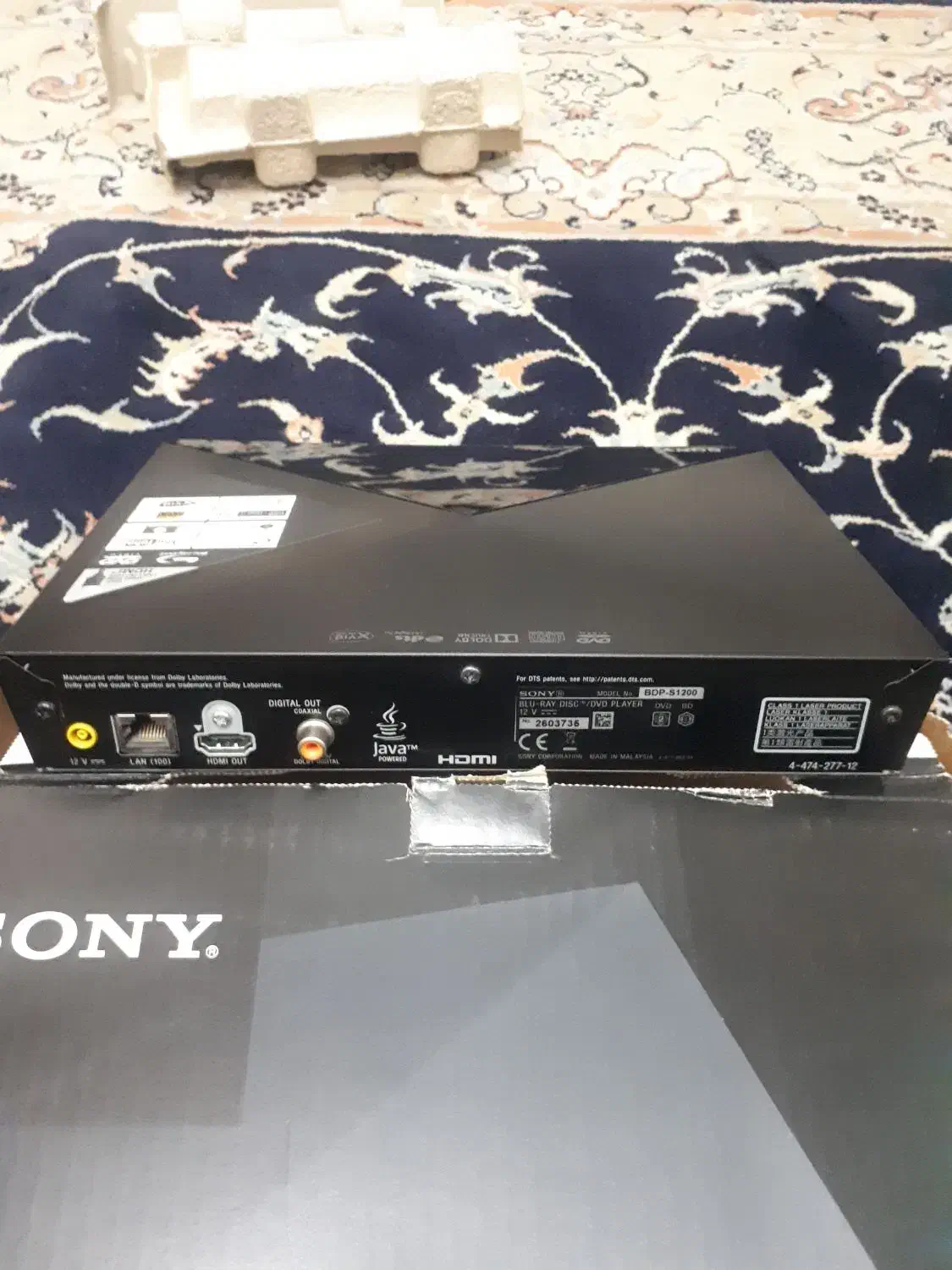 دی وی دی سونی|پخش‌کننده DVD و ویدیو|احمدآبادمستوفی, |دیوار