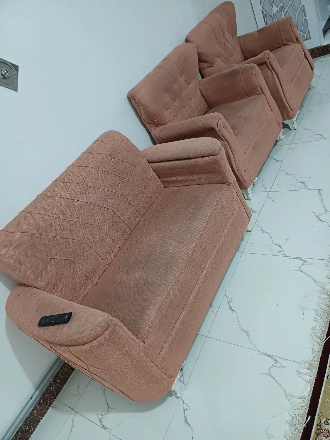 مبل ۷ نفره سالم|مبلمان خانگی و میز عسلی|پارسآباد, |دیوار