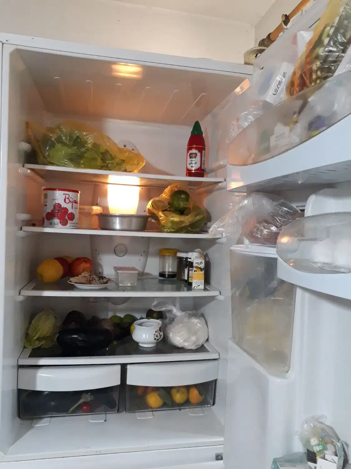 یخچال الکترو استیل|یخچال و فریزر|رشت, توشیبا|دیوار