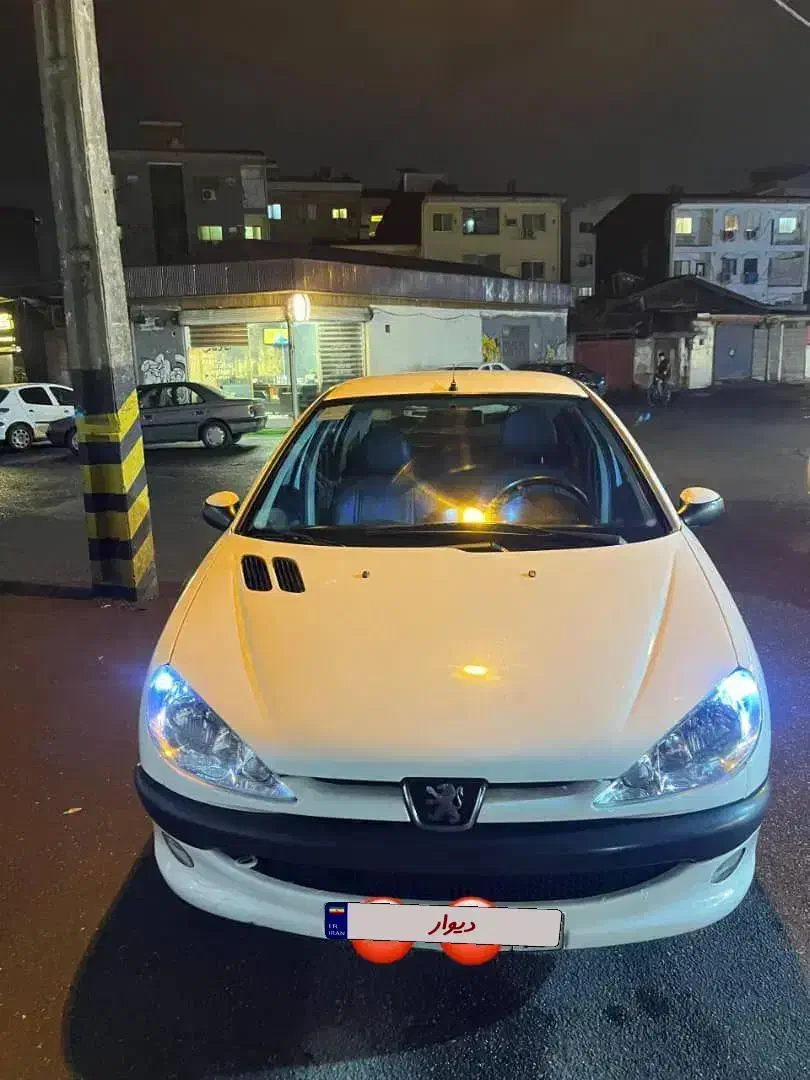 ۲۰۶ مدل ۸۹ فوق العاده سالم|خودرو سواری و وانت|رشت, معلم|دیوار