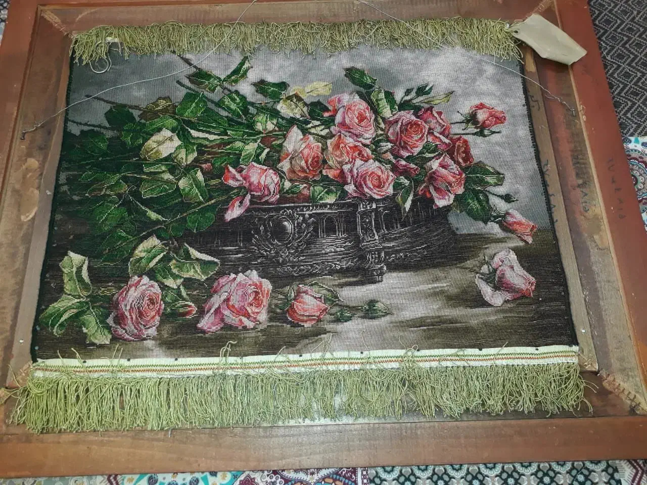 ۲ عدد تابلو فرش دستباف|تابلو فرش|تهران, صد دستگاه|دیوار