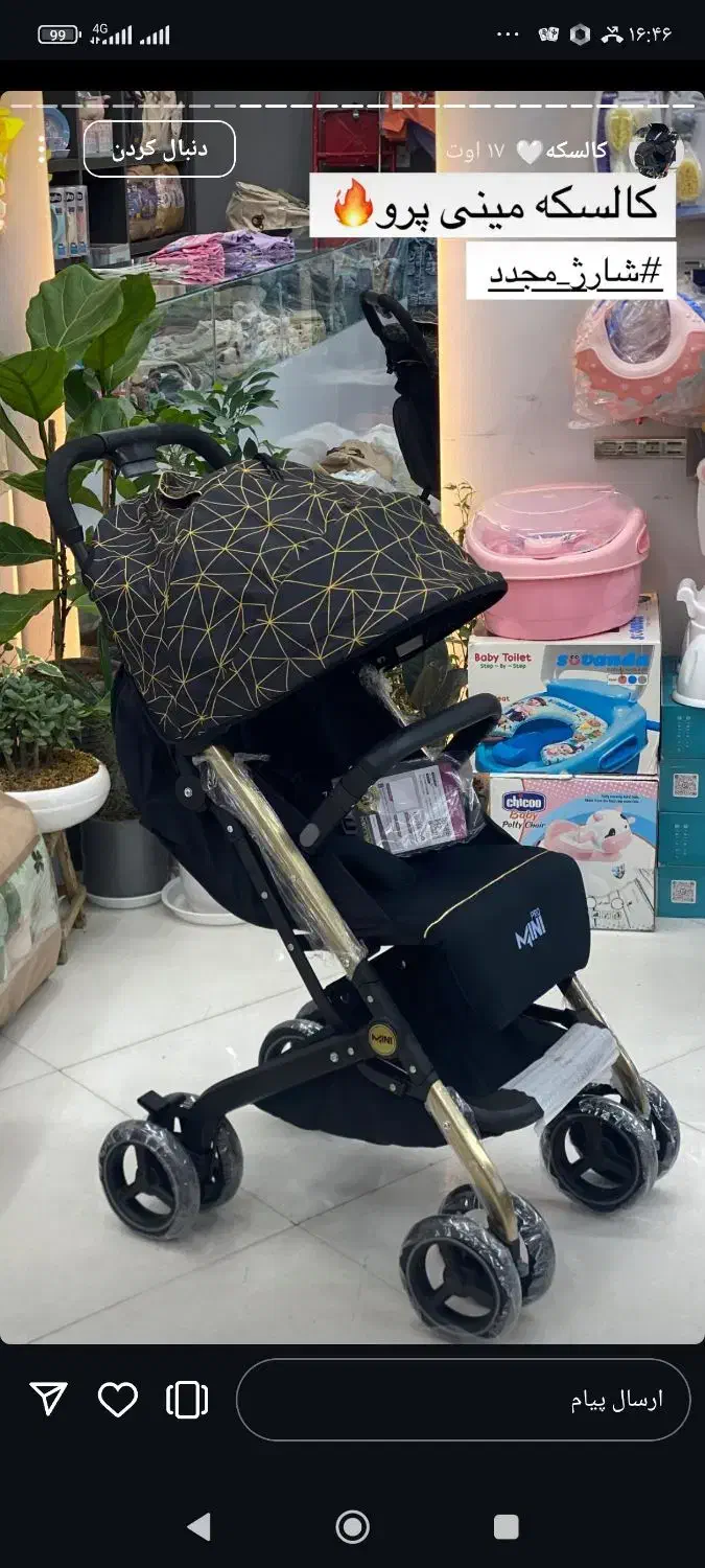 کالسکه مینی پرو دلیجان|کالسکه و لوازم جانبی|قائن, |دیوار