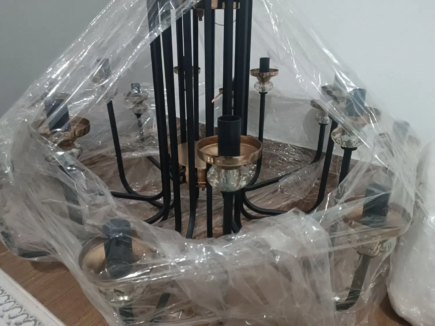 لوستر نو استفاده نشده خودم 13800 خریدم|لوستر و چراغ آویز|فردیس, فرامرزیه|دیوار