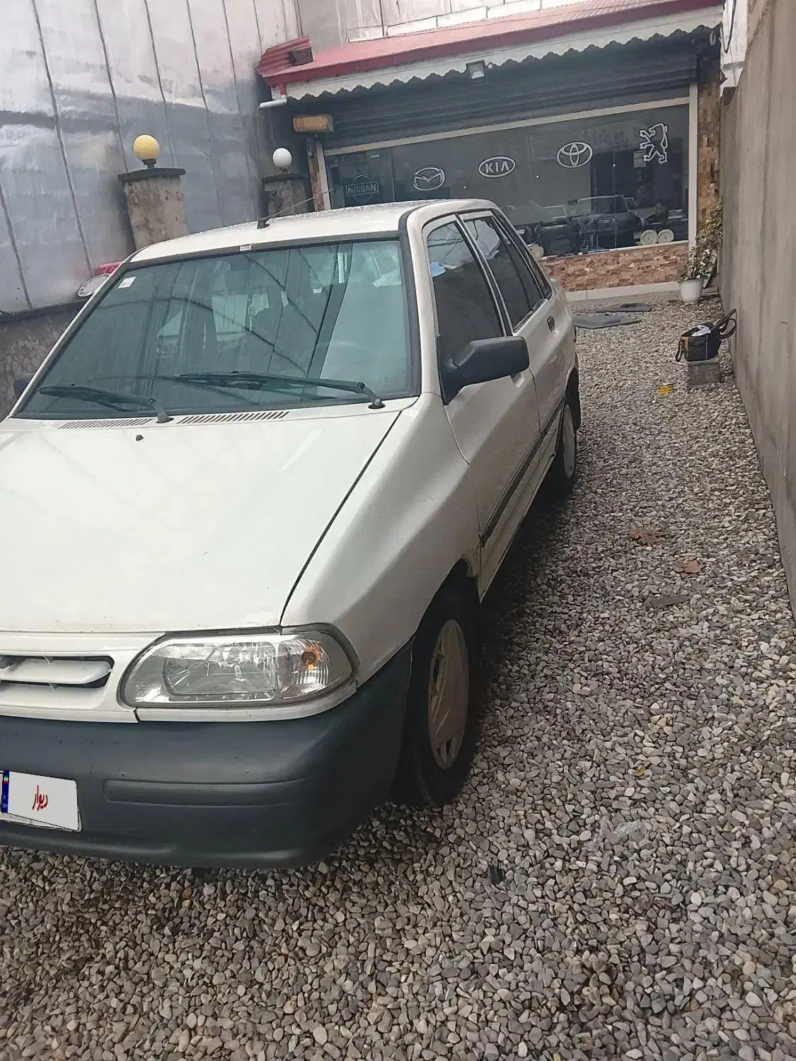 پراید ۸۵بی رنگ و بی ضربه بدون جوش ترک.|خودرو سواری و وانت|رشت, کوی غلام نیا|دیوار