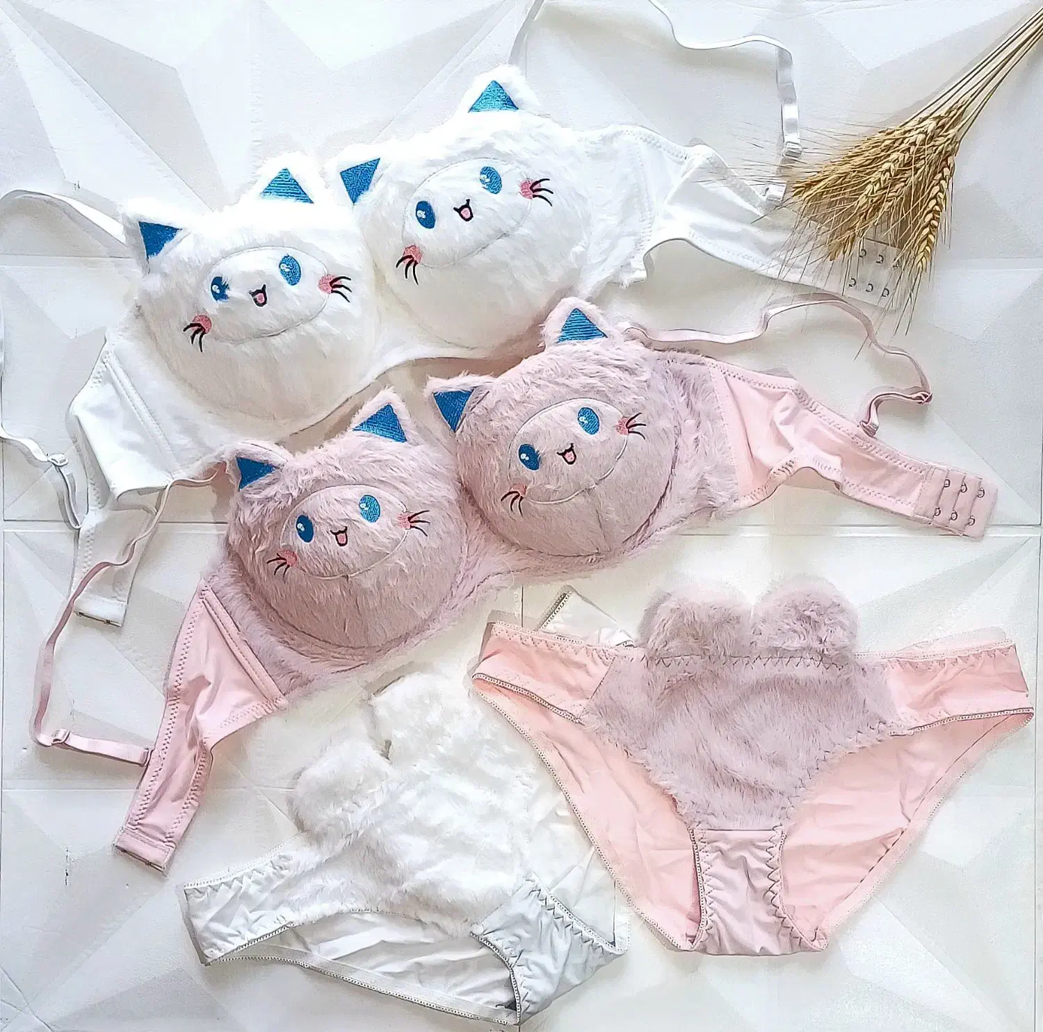 ست شورت سوتین تدی لباس زیر پشمی گربه ای روز دختر|لباس|اصفهان, شهرک کاوه|دیوار